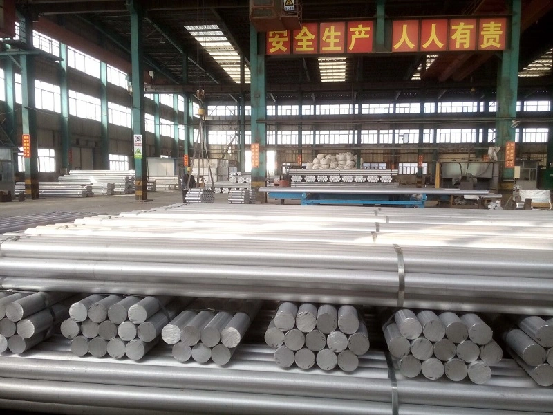 Hot Sale High Purity Aluminum Rods 6063 6061 7075 Can Be Cut Factory Direct Sales Round Bar for Building Material in Stock